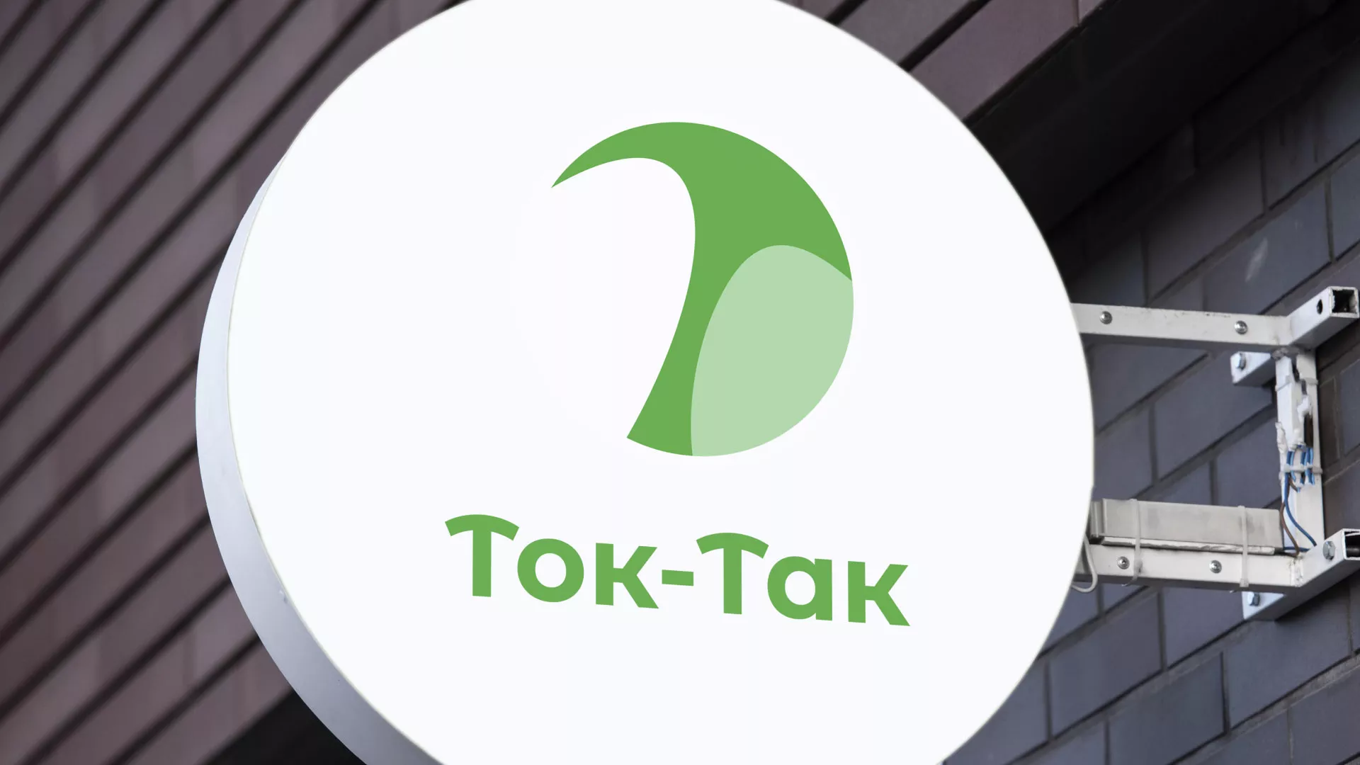 Разработка логотипа аутсорсинговой компании «Ток-Так» в Дагестанских Огнях
