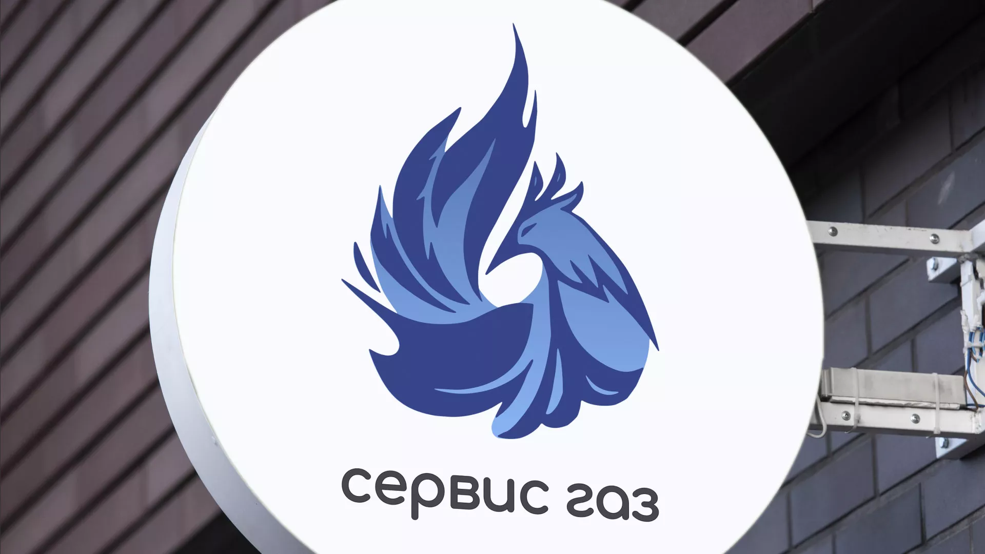 Создание логотипа «Сервис газ» в Дагестанских Огнях