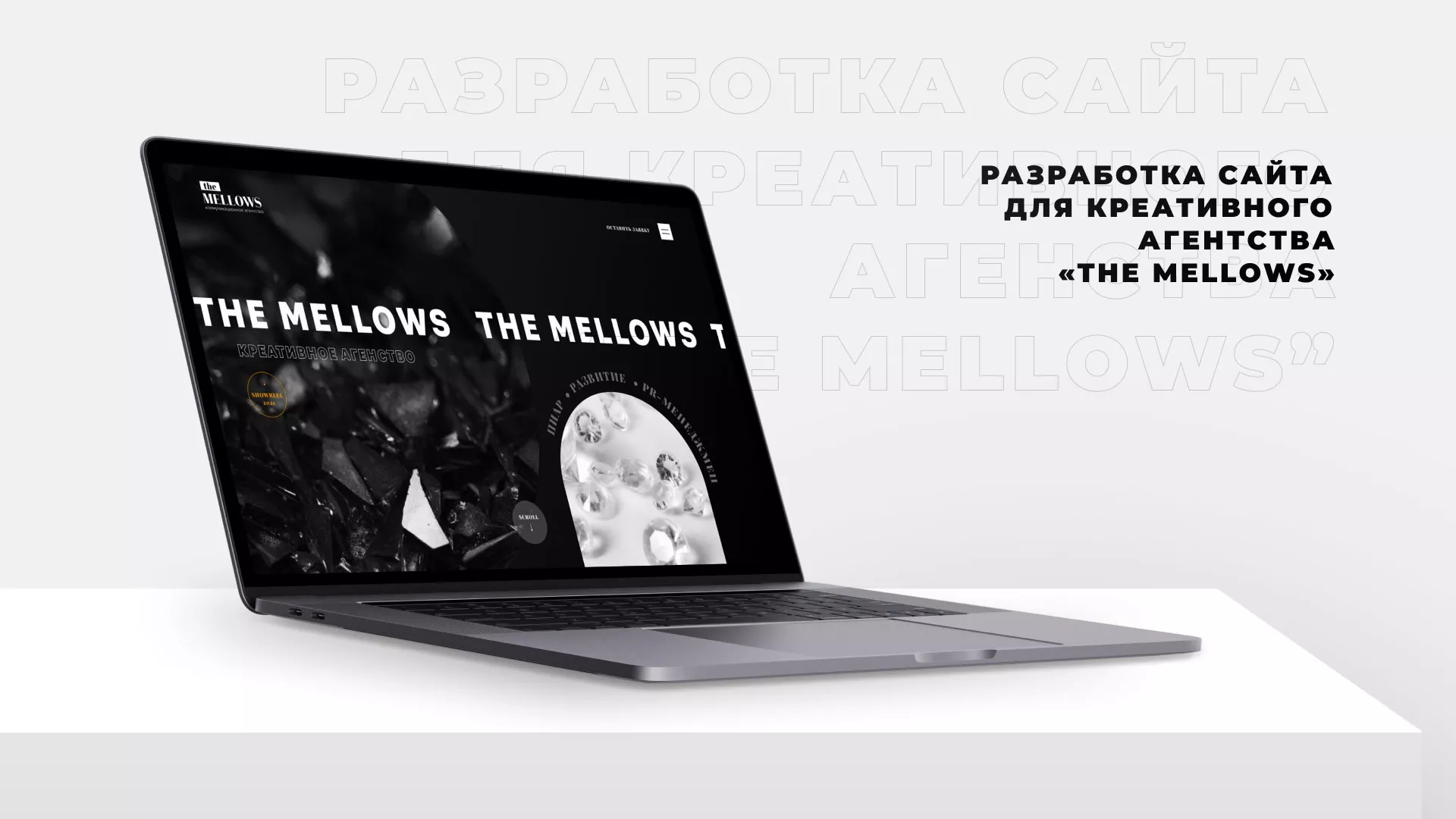 Разработка сайта креативного агентства «The Mellows» в Дагестанских Огнях