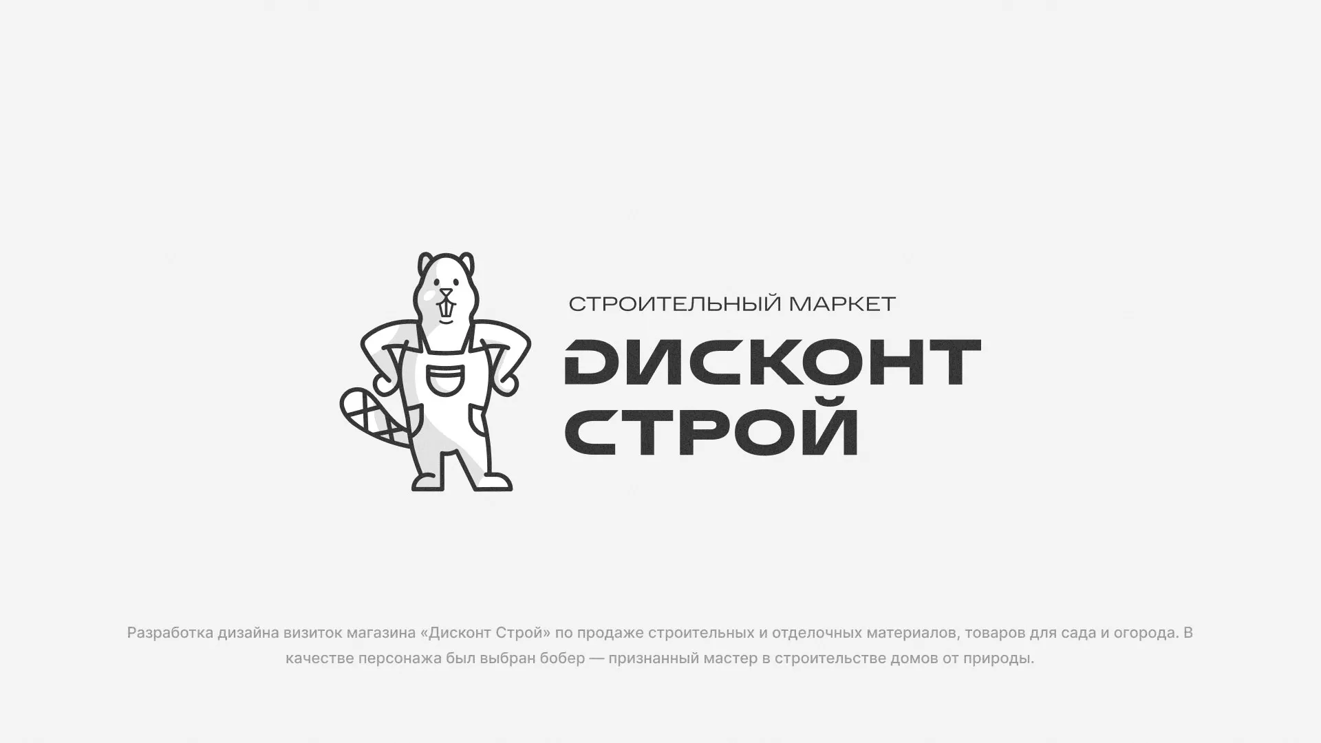 Разработка дизайна визиток магазина «Дисконт Строй» в Дагестанских Огнях